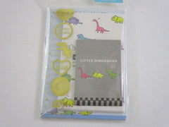 Cute Kawaii Crux Little Dinosaurs Dino MINI Letter Set Pack - Stationery Writing Note Paper Envelope
