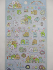 Cute Kawaii San-X Sumikko Gurashi Friendship Time Glitter Sticker Sheet 2020 - for Planner Journal Scrapbook Craft