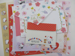 Cute Kawaii Hello Kitty Letter Sets - Writing Paper Envelope Stationery - Collectible - Preowned