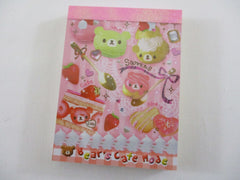 Cute Kawaii Q-Lia Strawberry Sweets Mini Notepad / Memo Pad - Stationery Designer Paper Collection