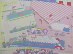 Cute Kawaii Hello Kitty Little Twin Stars My Melody Pochacco Tuxedosam Cherry Chum Letter Sets - Penpal Stationery Writing Paper Envelope