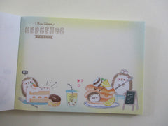 Cute Kawaii Q-Lia Cafe Parlor Hedgehog Mini Notepad / Memo Pad - Stationery Design Writing Paper Collection