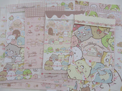Cute Kawaii San-X Sumikko Gurashi Bakery Patisserie Cookie Letter Sets - Writing Paper Envelope Stationery Penpal