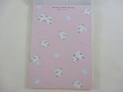 Cute Kawaii Q-Lia Dear Moo Moo Cow 4 x 6 Inch Notepad / Memo Pad - B - Stationery Designer Paper Collection