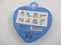 Cute Kawaii Mind Wave Heart Holic Candy Drop Style Flake Stickers Pack - E #Street Fun - for Journal Planner Agenda Craft Scrapbook