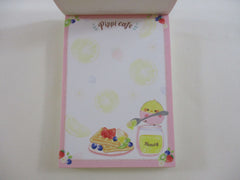 Cute Kawaii Crux Pippi Cafe Bird Mini Notepad / Memo Pad - Stationery Designer Paper Collection