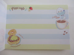 Cute Kawaii Crux Pippi Cafe Bird Mini Notepad / Memo Pad - Stationery Designer Paper Collection