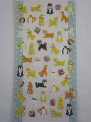 Cute Kawaii Mind Wave Dog Puppies Sticker Sheet - for Journal Planner Craft