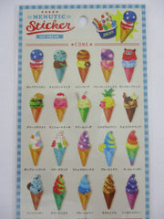 Cute Kawaii Mind Wave Menutic Ice Cream theme Sticker Sheet - for Journal Planner Craft Organizer
