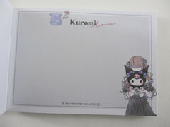 Cute Kawaii Kuromi Mini Notepad / Memo Pad - B - Stationery Designer Paper Collection