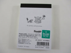 Cute Kawaii Kuromi Mini Notepad / Memo Pad - B - Stationery Designer Paper Collection