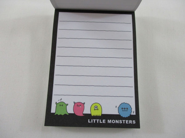 Cute Kawaii Crux Little Monster Dino Ghost Mini Notepad / Memo Pad - S ...