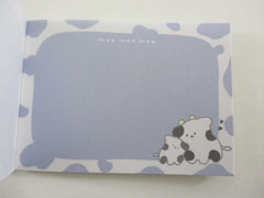 Cute Kawaii Q-lia Mugyutto  Cow Friends Mini Notepad / Memo Pad - Stationery Designer Paper Collection