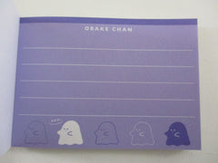 Cute Kawaii Q-Lia Ghost Obake Chan Mini Notepad / Memo Pad - Stationery Design Writing Paper Collection