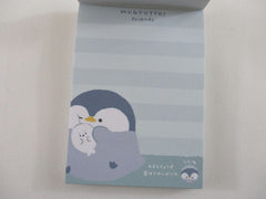 Cute Kawaii Q-lia Mugyutto Penguin Friends Mini Notepad / Memo Pad - Stationery Designer Paper Collection