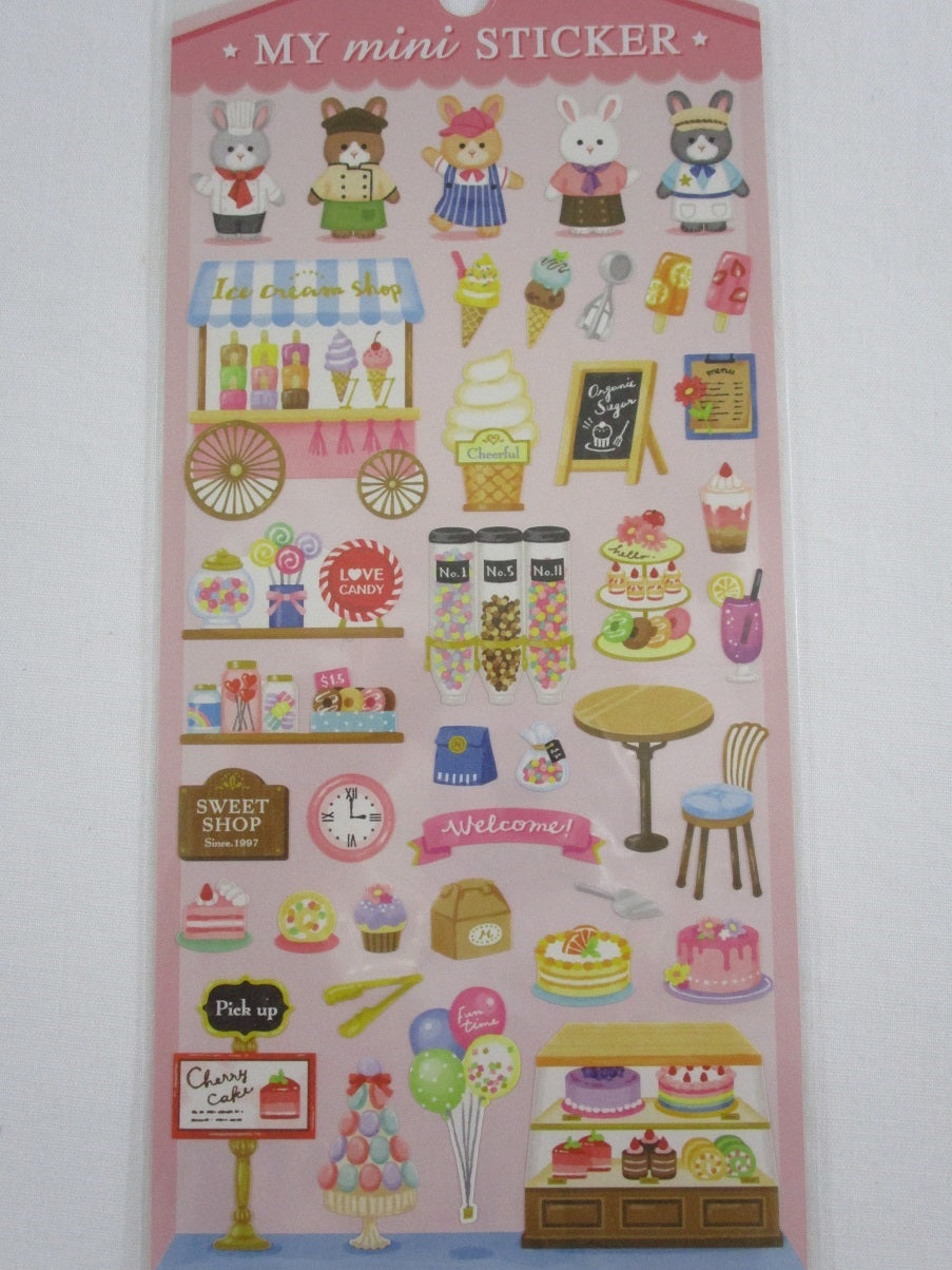Cake Stickers Sticker Sheet, Cute Journal Stickers, Planner