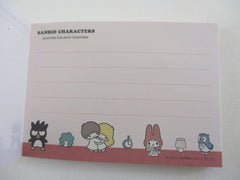 Cute Kawaii Sanrio Characters Cinnamoroll My Melody Kuromi Pochacco Purin Mini Notepad / Memo Pad Kamio - Stationery Designer Paper Collection