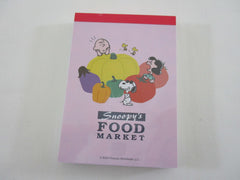 Cute Kawaii Peanuts Snoopy Mini Notepad / Memo Pad Kamio - B Food Market - Stationery Designer Paper Collection