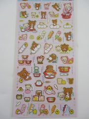 Cute Kawaii San-X Rilakkuma Bear Sticker Sheet 2016 - A - for Planner Journal Scrapbook Craft