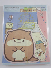 Cute Kawaii San-X Sumikko Gurashi Camping Die Cut Letter Set Pack - 2020 - Stationery Writing Paper Envelope Penpal