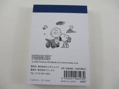 Cute Kawaii Peanuts Snoopy Mini Notepad / Memo Pad Kamio - L Stars - Stationery Designer Paper Collection