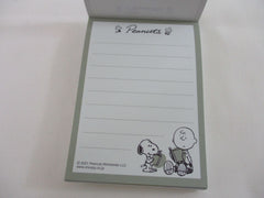 Cute Kawaii Peanuts Snoopy Mini Notepad / Memo Pad Kamio - K Reading - Stationery Designer Paper Collection