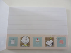 Cute Kawaii Peanuts Snoopy Mini Notepad / Memo Pad Kamio - J For the love of Snoopy - Stationery Designer Paper Collection