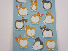 Cute Kawaii Mind Wave Dog Puppies Sticker Sheet - for Journal Planner Craft