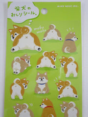 Cute Kawaii Mind Wave Dog Puppies Sticker Sheet - for Journal Planner Craft