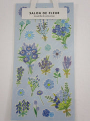 Cute Kawaii Mind Wave Flower Parlor Salon de Fleur Sticker Sheet - D - for Journal Planner Craft Organizer Calendar Garden Spring Nature