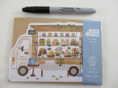 Cute Kawaii MW Food Truck Farmers Market Series Letter Set Pack - Bakery Bread Norakura - Stationery Writing Paper Penpal Collectible