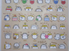 Cute Kawaii Mind Wave Mini Hamsters Sticker Sheet - for Journal Planner Craft