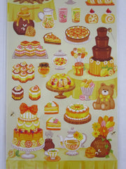 Cute Kawaii Mind Wave Lavish Sweets - Honey Orange Chocolate Sticker Sheet - for Journal Planner Craft Organizer