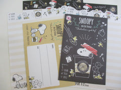 Peanuts Snoopy Letter Sets - I - Stationery Writing Paper Envelope