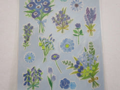 Cute Kawaii Mind Wave Flower Parlor Salon de Fleur Sticker Sheet - D - for Journal Planner Craft Organizer Calendar Garden Spring Nature