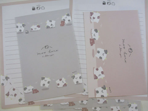 Cute Kawaii Q-Lia Ushi Moo Koro Cow Letter Sets - Writing Paper Envelope Stationery