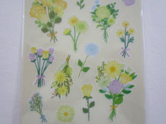 Cute Kawaii Mind Wave Flower Parlor Salon de Fleur Sticker Sheet - G - for Journal Planner Craft Organizer Calendar Garden Spring Nature