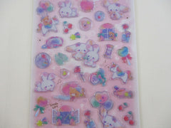 Cute Kawaii Q-lia Rabbit Sticker Sheet - for Journal Planner Craft Organizer