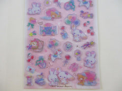 Cute Kawaii Q-lia Rabbit Sticker Sheet - for Journal Planner Craft Organizer