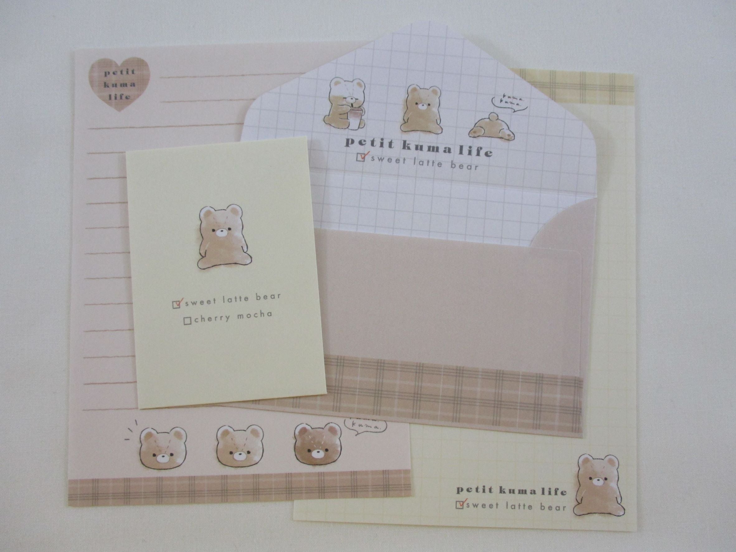 Buy Kawaii Die-Cut Letter Set with Envelopes - Mushroom at Tofu Cute