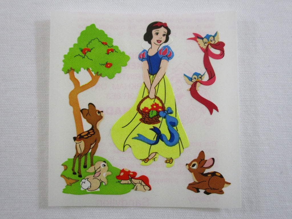 Sandylion Fairy Tale Princess Snow White Sticker Sheet / Module - Vintage & Collectible