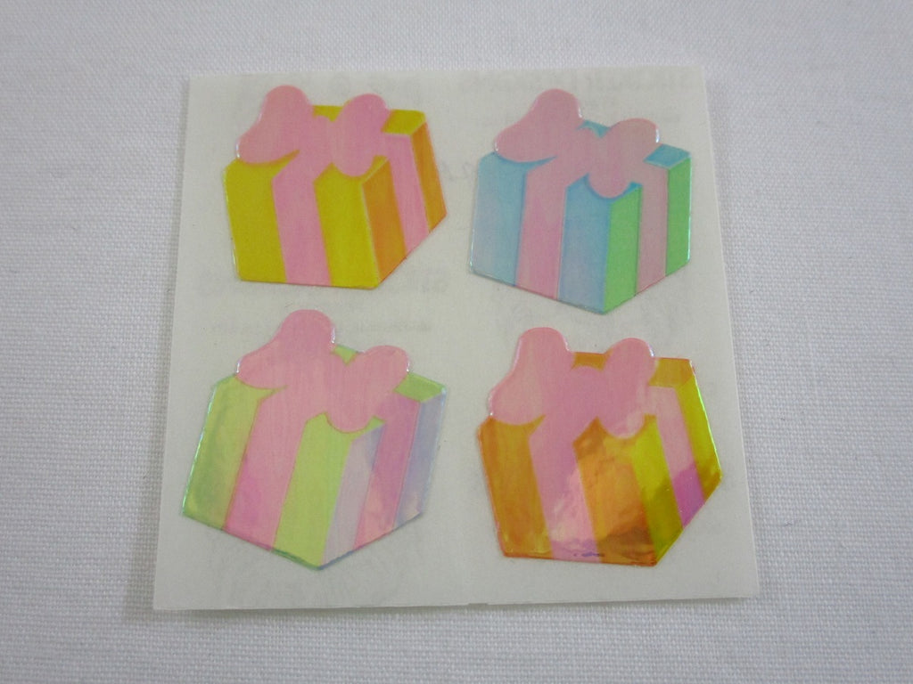 Sandylion Presents Pearly / Opalescent Sticker Sheet / Module - Vintage & Collectible