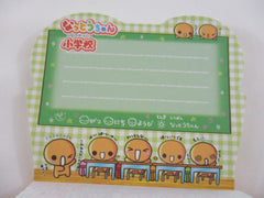 Cute Kawaii Crux Natto Chan die cut Small Notepad / Memo Pad - Stationery Designer Paper Collection