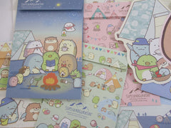 Cute Kawaii San-X Sumikko Gurashi Letter Sets - 2020 Camping - Writing Paper Envelope Stationery Penpal