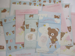Cute Kawaii San-X Chairoikoguma Milk Rilakkuma Letter Sets - 2020 - Stationery Writing Paper Envelope