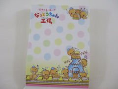 Cute Kawaii VHTF Crux Natto Chan Mini Notepad / Memo Pad - B - Stationery Designer Paper Collection Rare