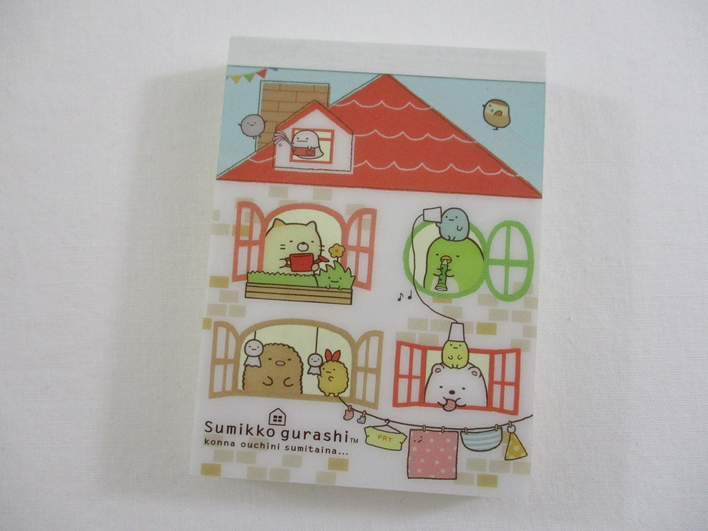 Cute Kawaii San-X Sumikko Gurashi Home Mini Notepad / Memo Pad - A - 2015