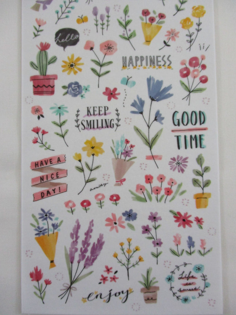 Flowers For Your Home  Bullet and Art Journaling Sticker Sheet – MELLOW  DAYS