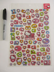 Cute Kawaii Sanrio Hello Kitty Sticker Large Sheet - 2005