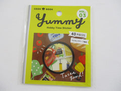 Cute Kawaii MW Hobby Time Flake Stickers Sack - Cooking Baking Kitchen Chef - for Journal Agenda Planner Scrapbooking Craft
